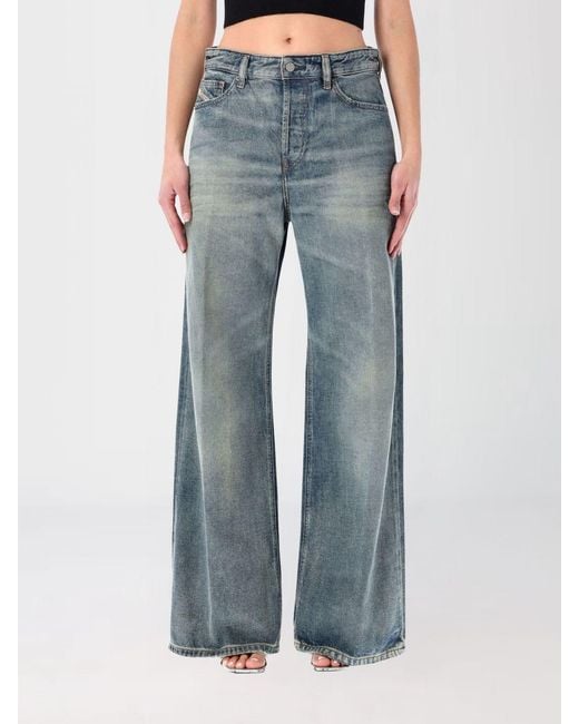 DIESEL Blue D-Sire Palazzo Jeans