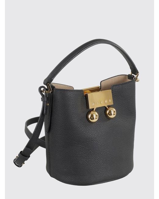 Borsa Trunkaroo di Marni in Black