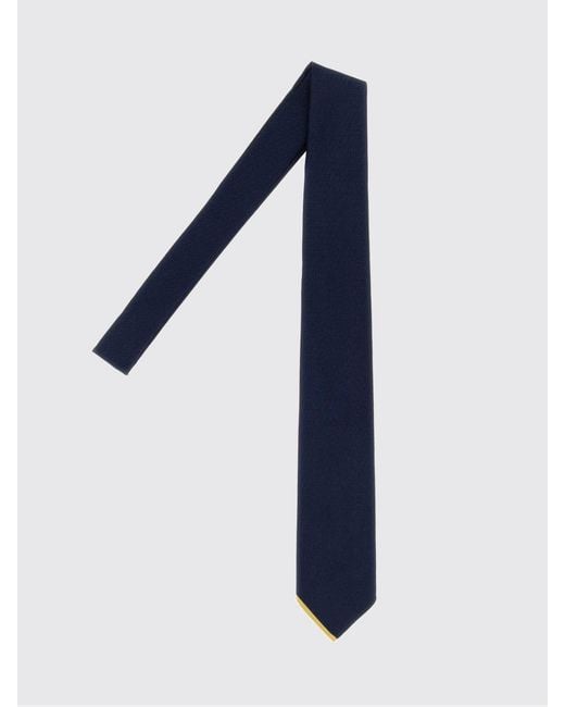 Fendi Blue Tie for men