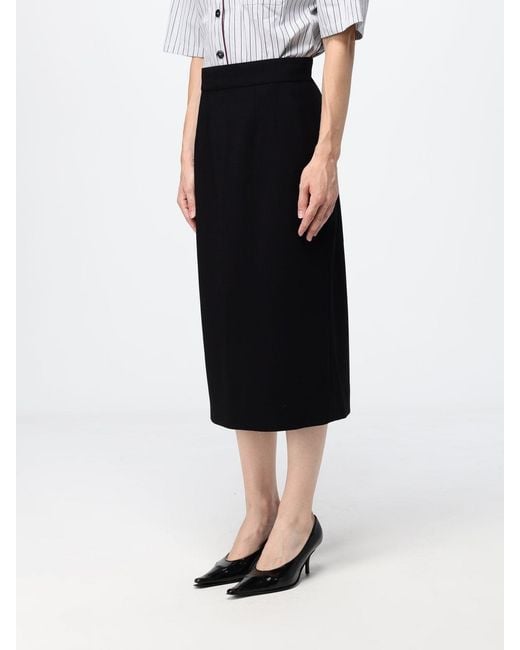 Dolce & Gabbana Black Dolce &Amp Gabbana Skirt
