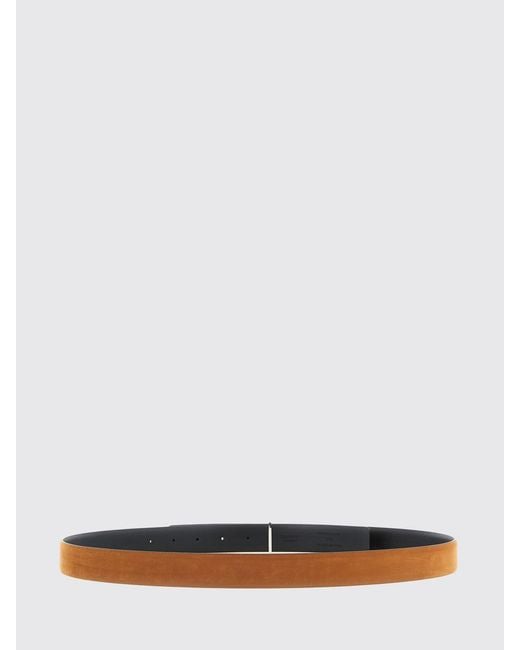 Tom Ford White Leather And Suede Belt for men