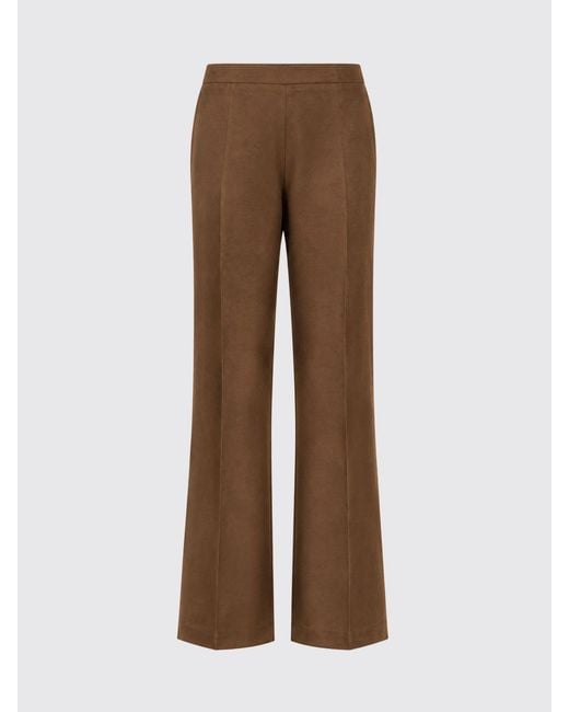 Alberta Ferretti Brown Pants