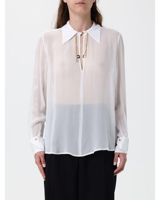 Elisabetta Franchi White Shirt