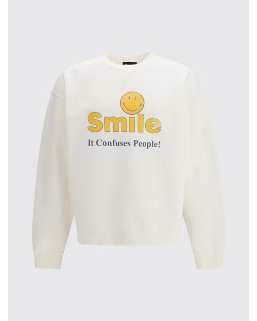 DSquared² White Cotton Crewneck Sweatshirt for men