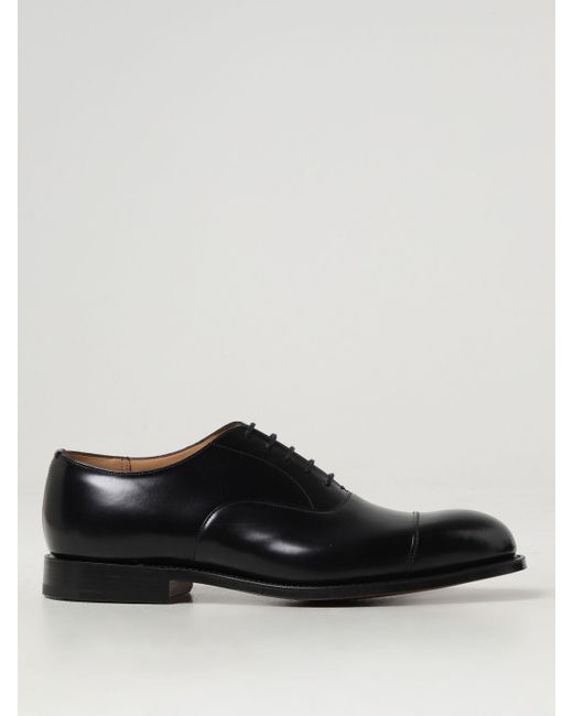 Church's Black Brogue Shoes for men