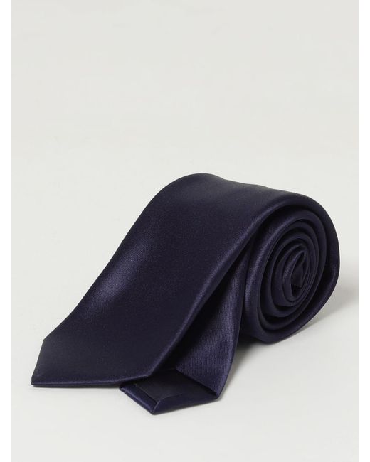 Corbata Corneliani de hombre de color Blue