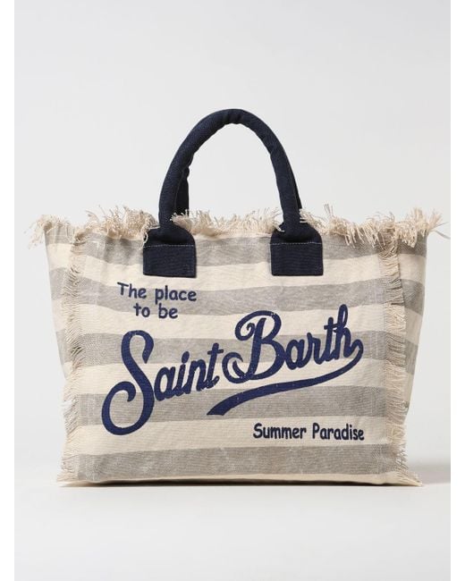 Mc2 Saint Barth Gray Tote Bags
