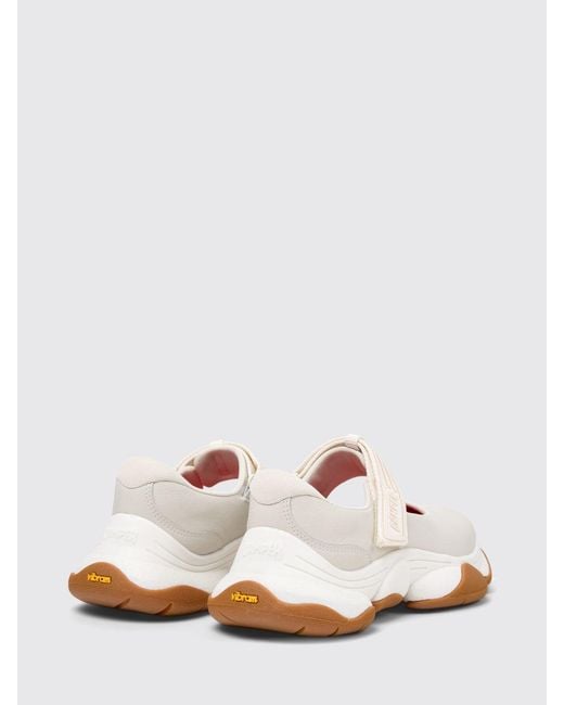 Camper White Karst 2 Leather Sneakers