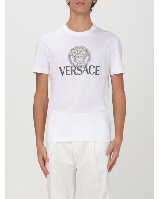 T-Shirt Homme Versace pour homme en coloris White
