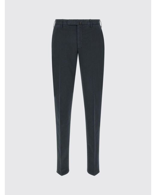 Incotex Blue Tailored Trousers for men