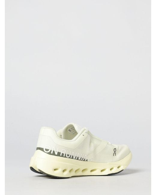 On Shoes White On Cloudsurfer Next Mesh Sneakers for men
