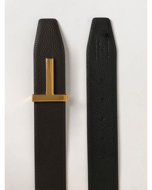 Tom Ford Gray Belt for men