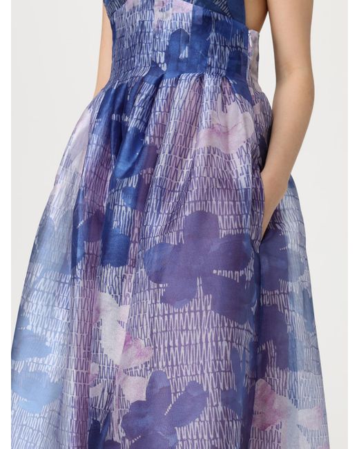 Emporio Armani Purple Maxi Dresses