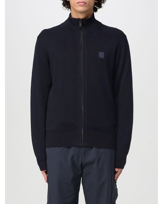 Cardigan Homme Boss pour homme en coloris Blue