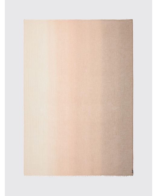 Faliero Sarti Natural Madeleine Cashmere And Linen Scarf