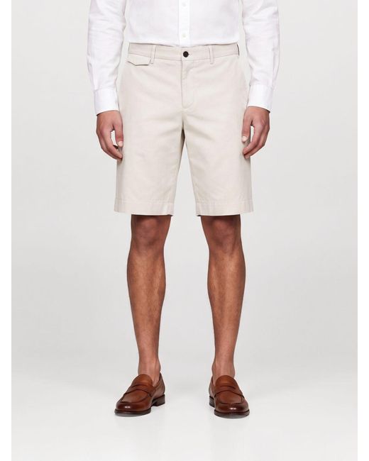 PT Torino Natural Twill Chino Shorts for men