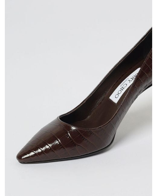 Jimmy Choo White Absatzschuhe Damen