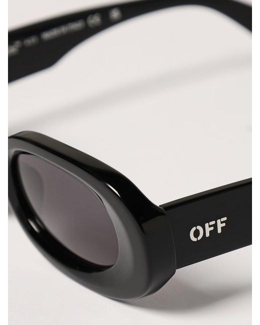 Off-White c/o Virgil Abloh Black Acetate Sunglasses