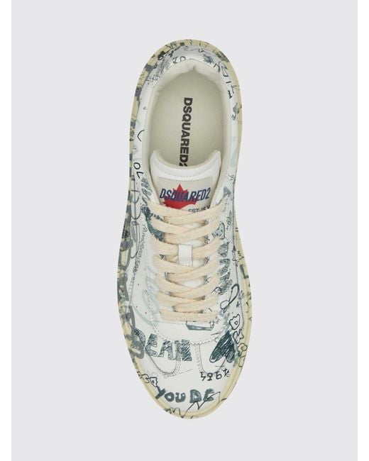 DSquared² White Sneakers for men