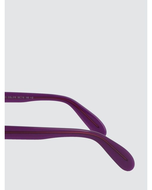Cazal White Rectangular Sunglasses for men