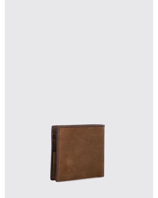 Tom Ford Brown Nabuk Wallet for men