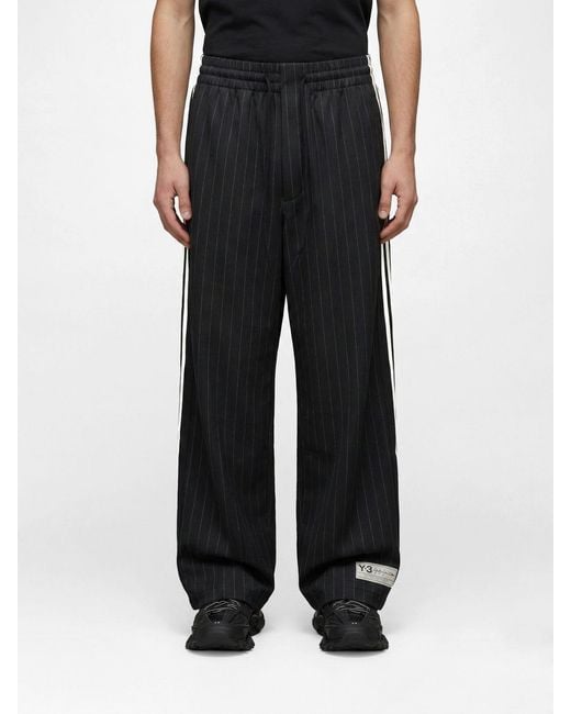 Y-3 Black Recycled Polyester Jogging Pants for men