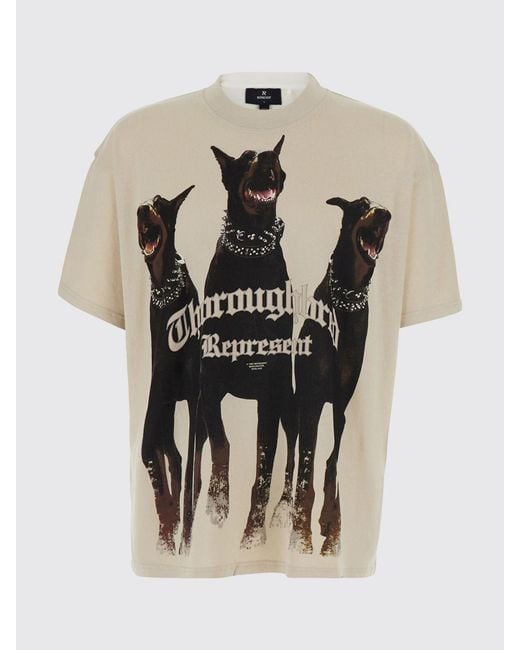 Represent Natural Relaxed Fit Graphic Print Cotton T-Shirt for men