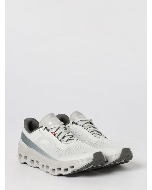 On Shoes White Cloudmonster 1 Mesh Sneakers On for men