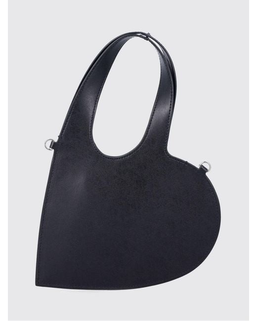 Coperni Blue Heart Leather Tote Bag