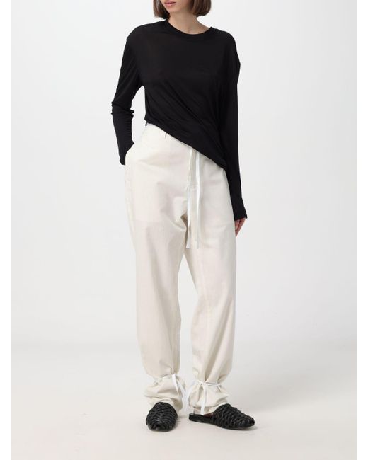 Lemaire White Trousers