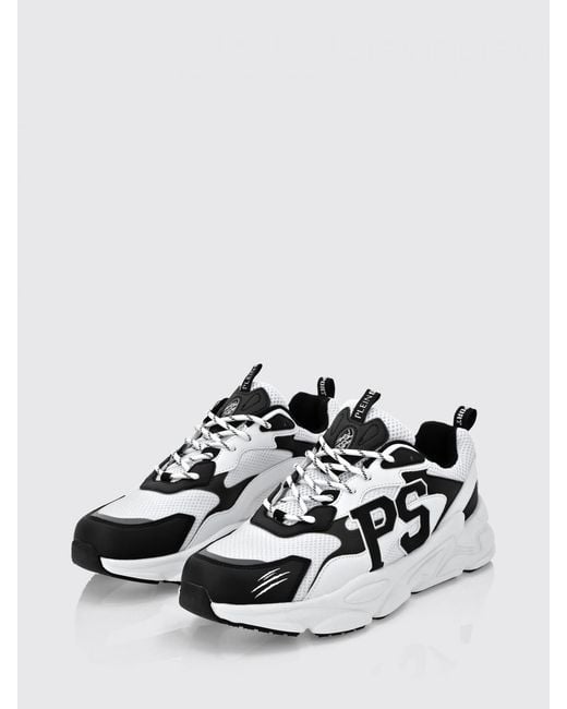 Philipp Plein White Low-Top Sneakers for men