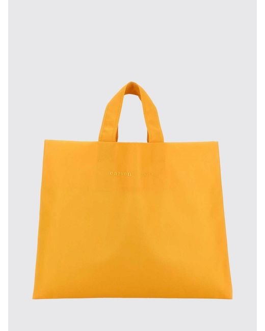 Carven Orange Nylon Bag