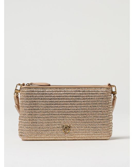 Pinko Natural Clutch