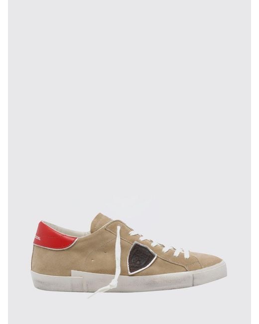 Philippe Model White Prsx Leather Sneakers for men