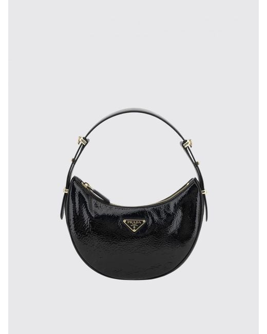 Prada Black Schultertasche Damen