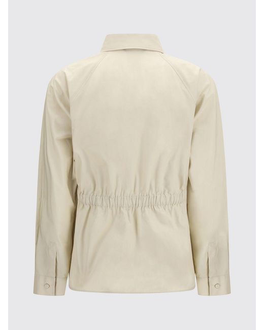 Max Mara Natural Cotton Shirt With Drawstring