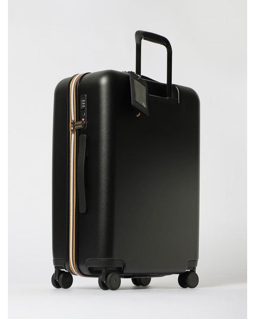 K-Way Black Travel Bag for men
