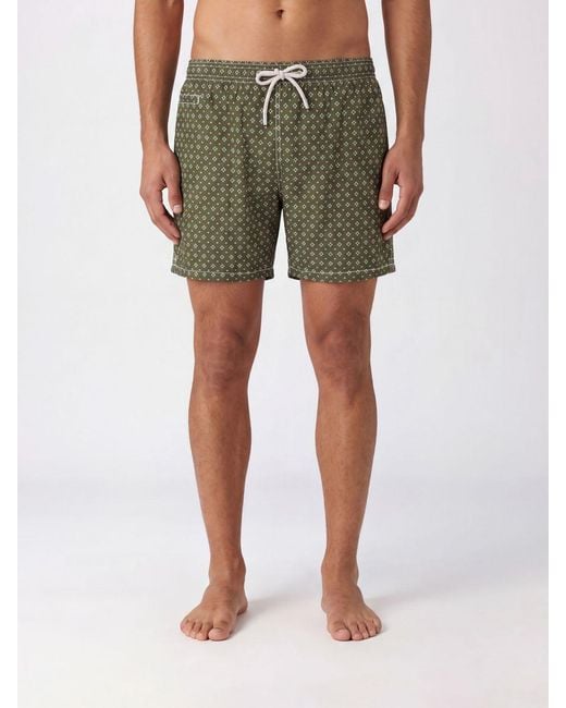 Mc2 Saint Barth Green Swimsuit for men