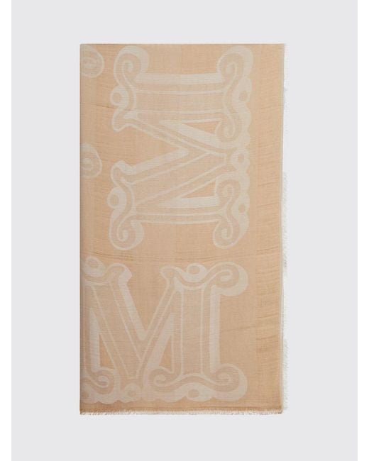 Max Mara Natural Linen Blend Scarf Mm for men