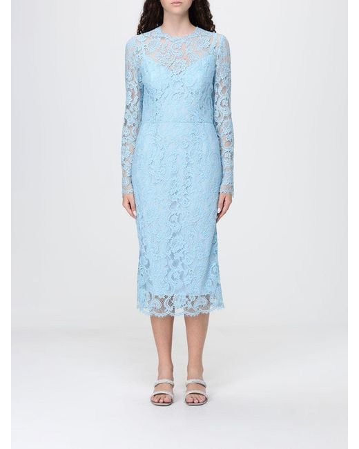 Dolce & Gabbana Blue Dolce &Amp Gabbana Dress
