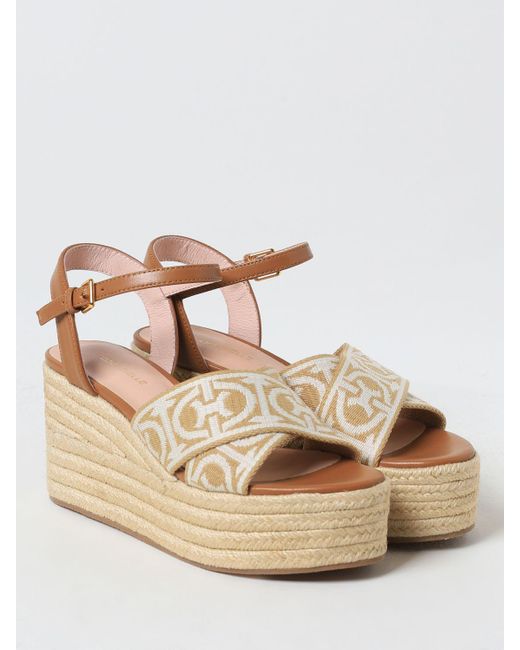 Coccinelle Natural Wedge Shoes