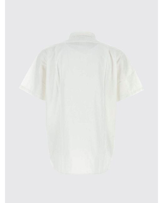 Nanamica White Cotton Blend Shirt for men
