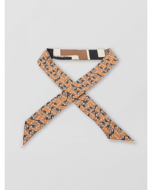 Fendi White Neckerchief