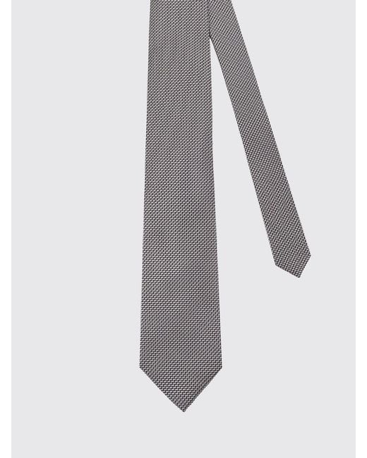Tom Ford Gray Jacquard Silk Tie for men