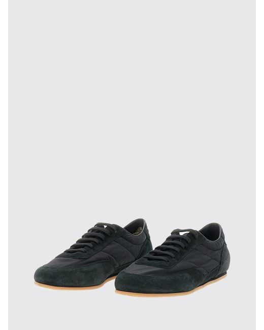 Common Projects White Minimal Runner Suede And Nylon Sneakers for men