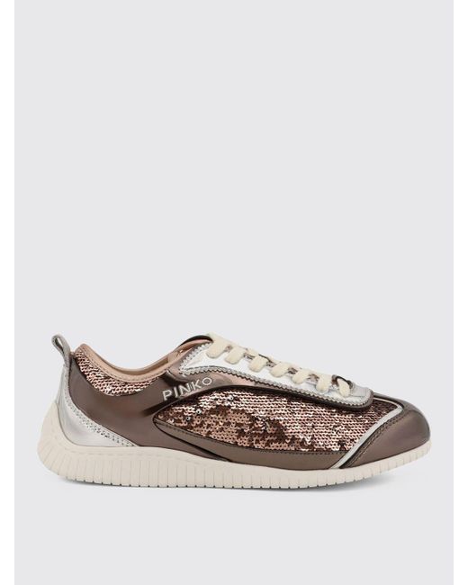 Pinko Brown Sneakers Damen