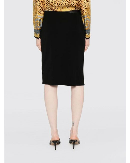 Versace Black Skirt