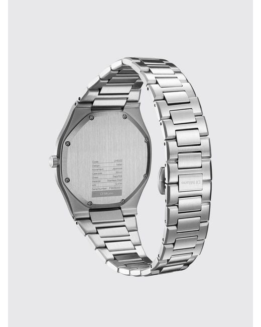 D1 Milano Gray Groovy Watch for men