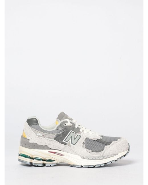 New Balance White 2002R Protection Pack Sneakers for men