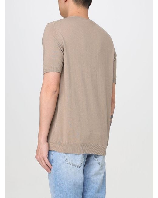 T-Shirt A Girocollo di Add in Blue da Uomo